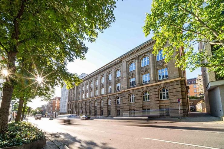 ©Duale Hochschule Stuttgart, Marco Scheerschmidt Außenansicht des Gebäudes der Dualen Hochschule Stuttgart Rotebühlstraße